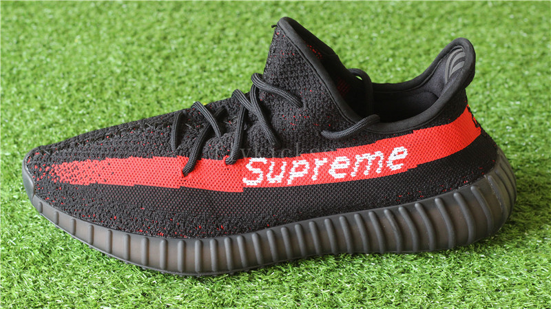 2017 Supreme x Adidas Yeezy Boost 350 V2 Black